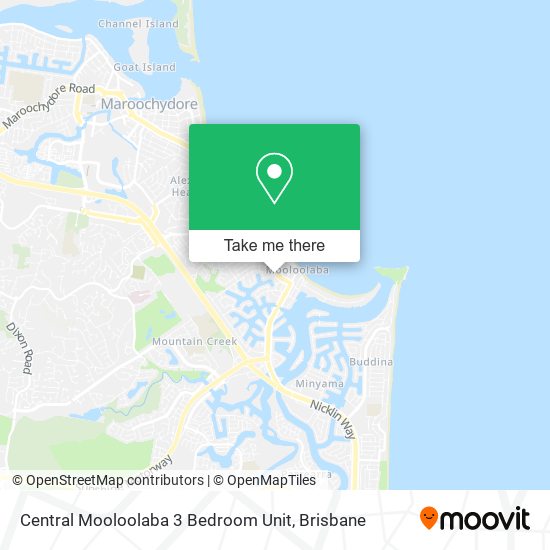 Central Mooloolaba 3 Bedroom Unit map
