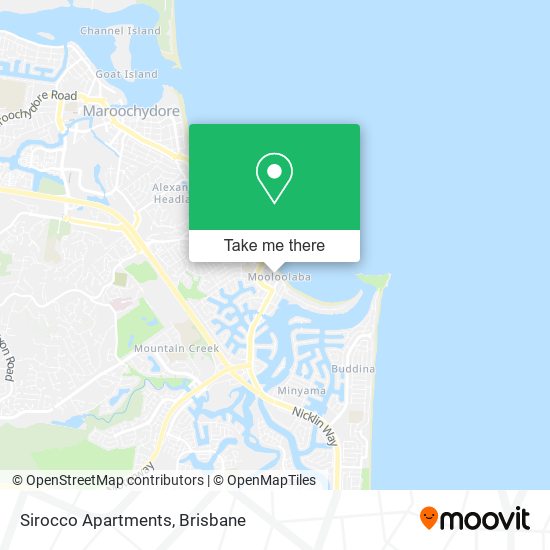 Sirocco Apartments map
