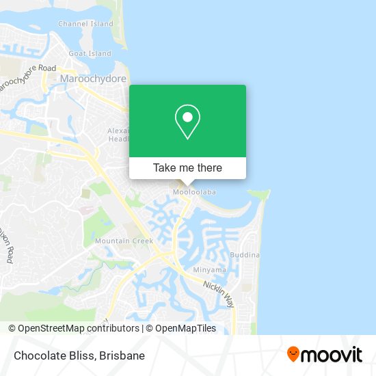Chocolate Bliss map