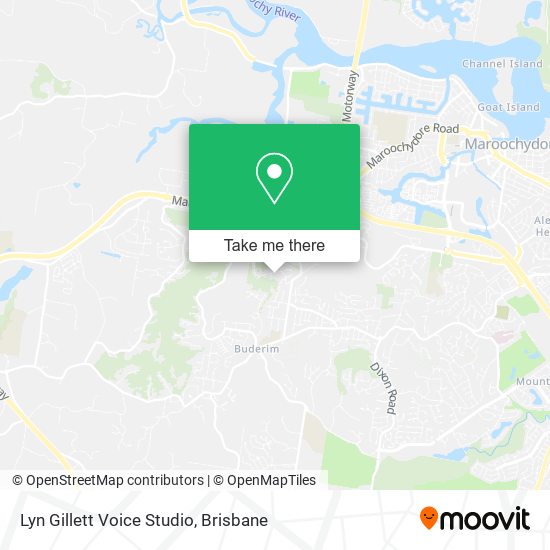 Lyn Gillett Voice Studio map