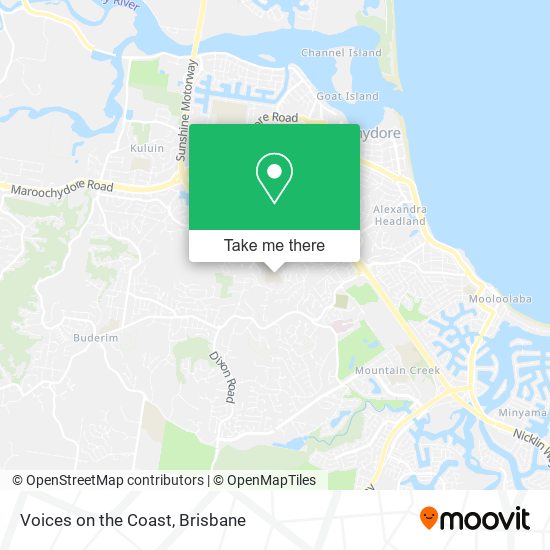 Voices on the Coast map