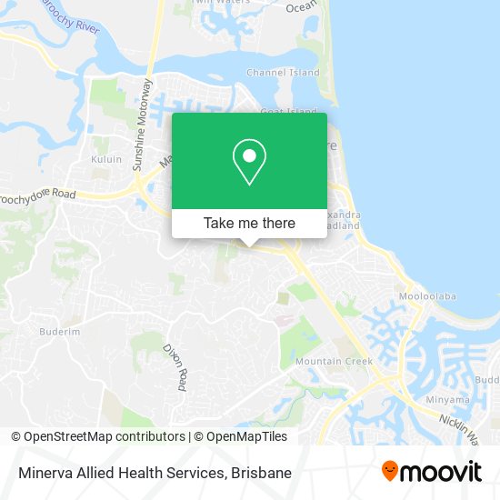Minerva Allied Health Services map