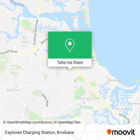Exploren Charging Station map