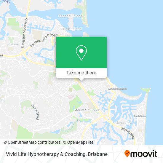 Mapa Vivid Life Hypnotherapy & Coaching