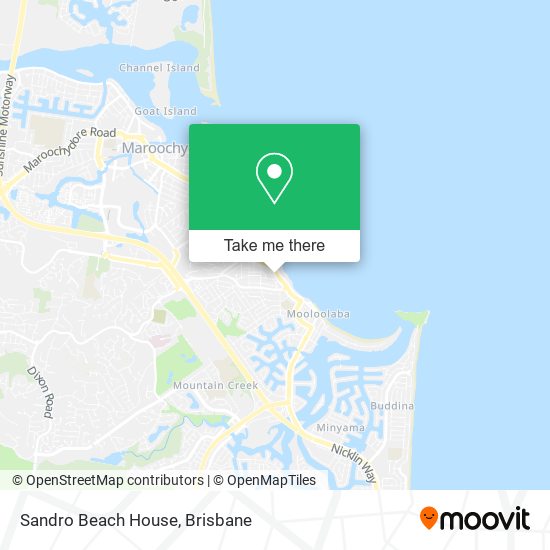 Sandro Beach House map