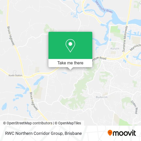 RWC Northern Corridor Group map