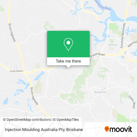 Injection Moulding Australia Pty map