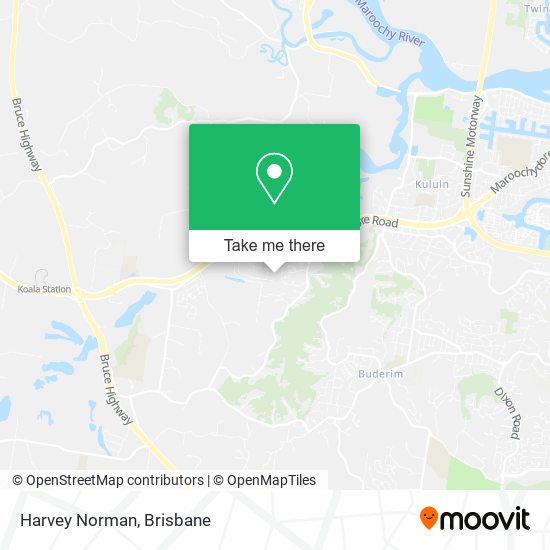 Harvey Norman map
