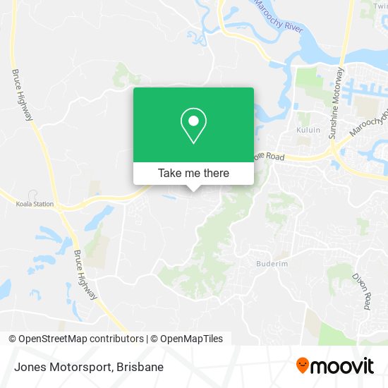 Jones Motorsport map