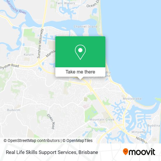 Real Life Skills Support Services map