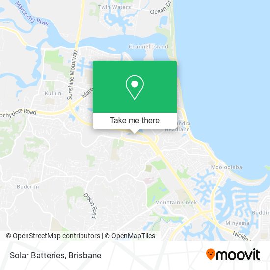 Solar Batteries map