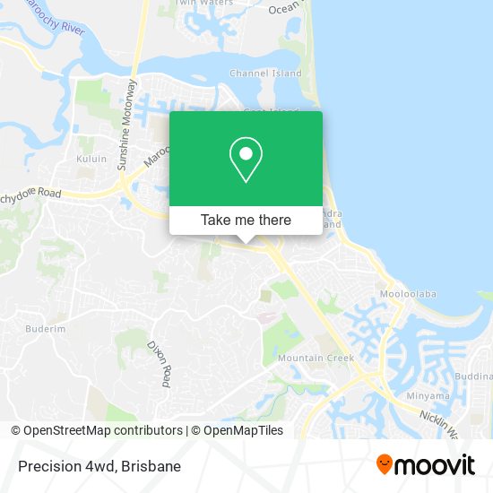 Precision 4wd map
