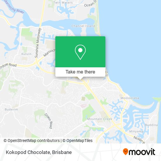 Kokopod Chocolate map