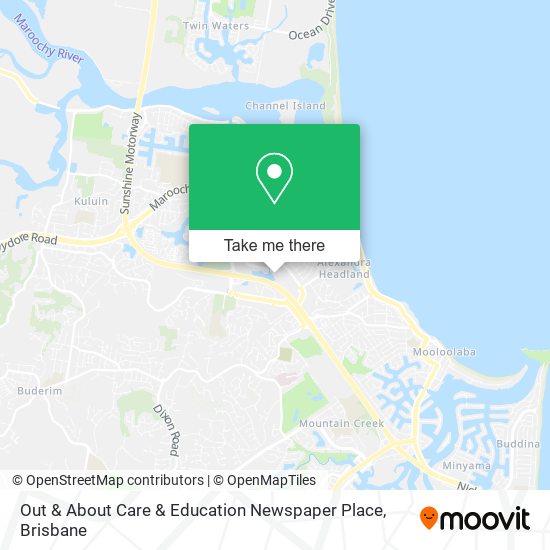 Out & About Care & Education Newspaper Place map