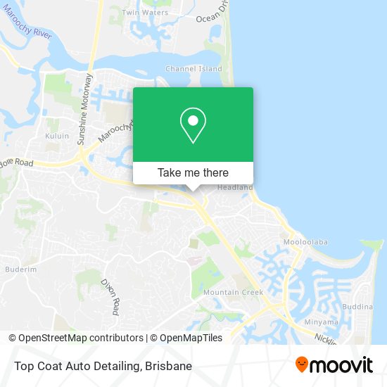 Top Coat Auto Detailing map