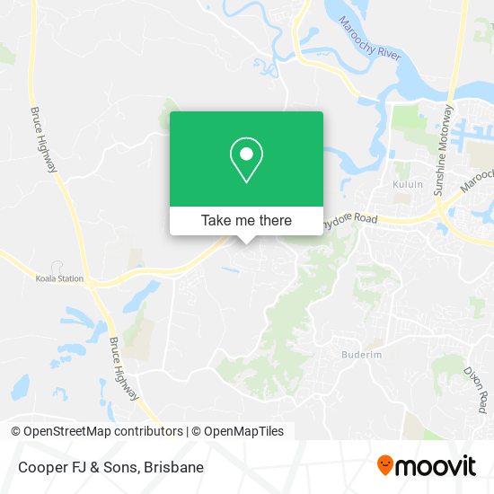 Cooper FJ & Sons map