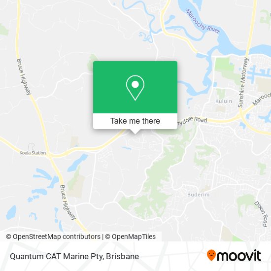 Quantum CAT Marine Pty map