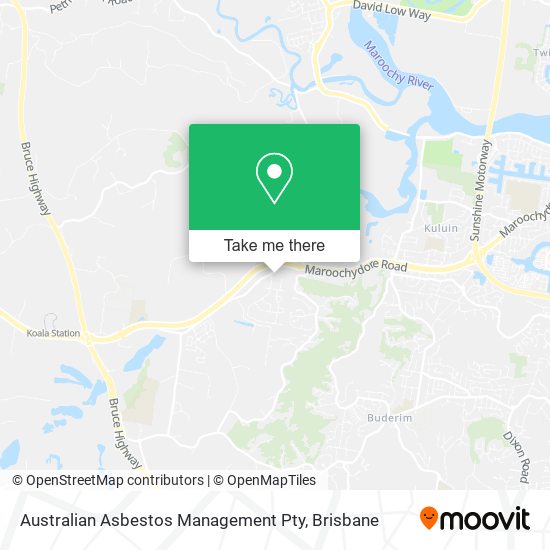 Australian Asbestos Management Pty map