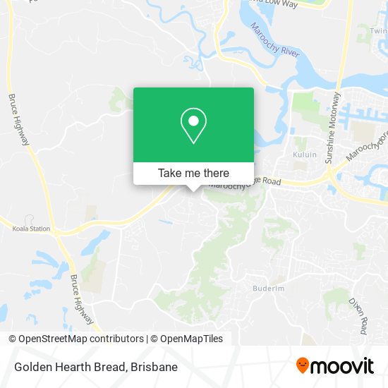 Golden Hearth Bread map