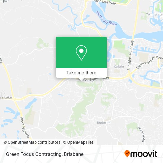 Green Focus Contracting map