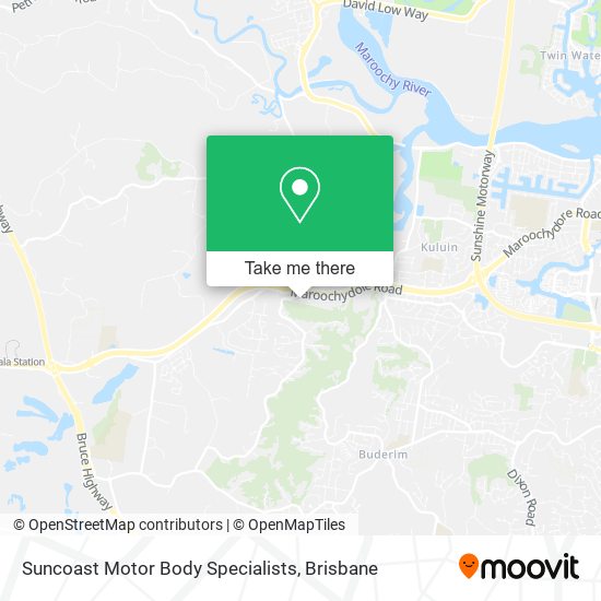 Suncoast Motor Body Specialists map