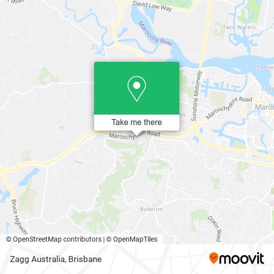 Mapa Zagg Australia