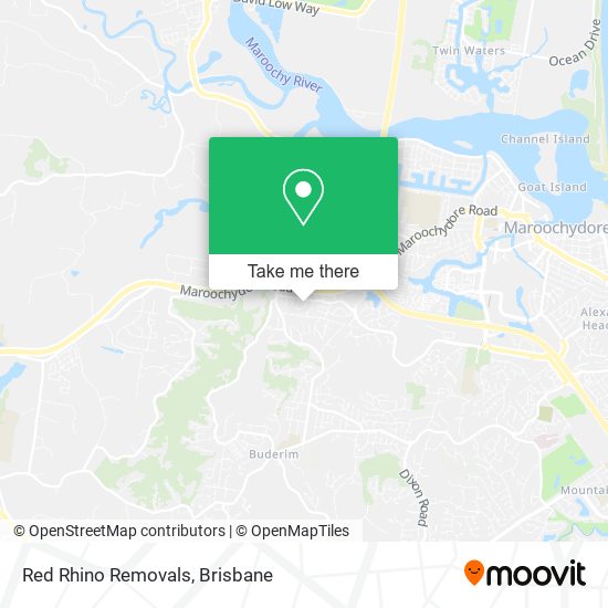 Red Rhino Removals map