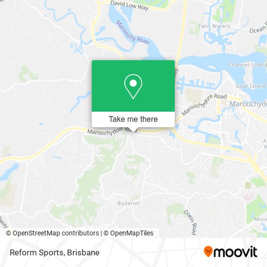 Reform Sports map