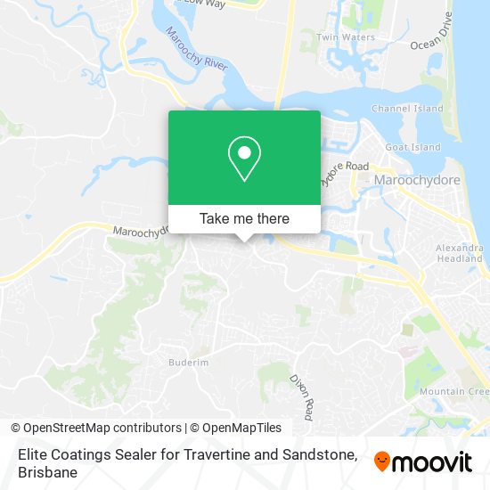 Elite Coatings Sealer for Travertine and Sandstone map