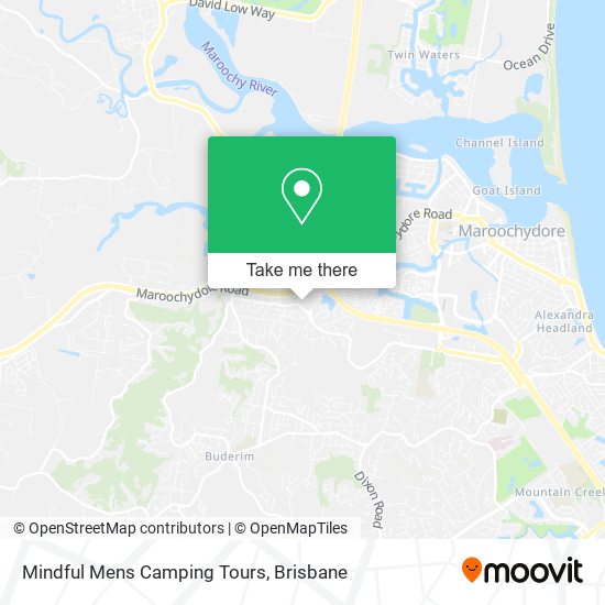 Mindful Mens Camping Tours map