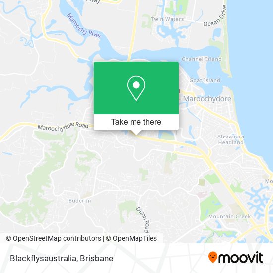Blackflysaustralia map
