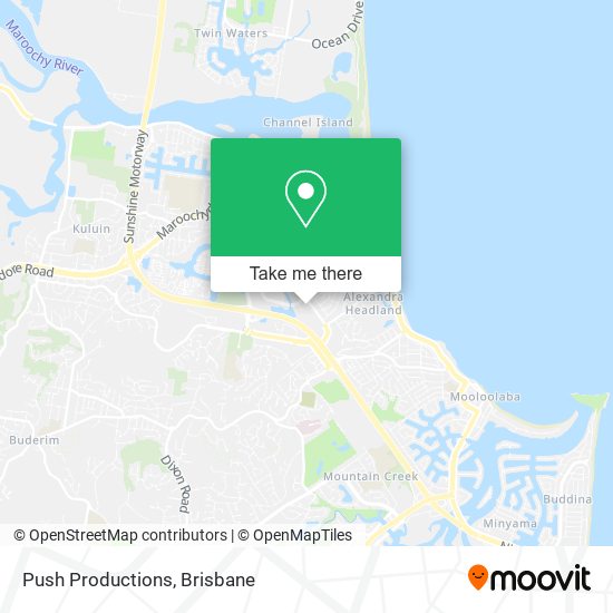Push Productions map