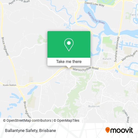 Ballantyne Safety map