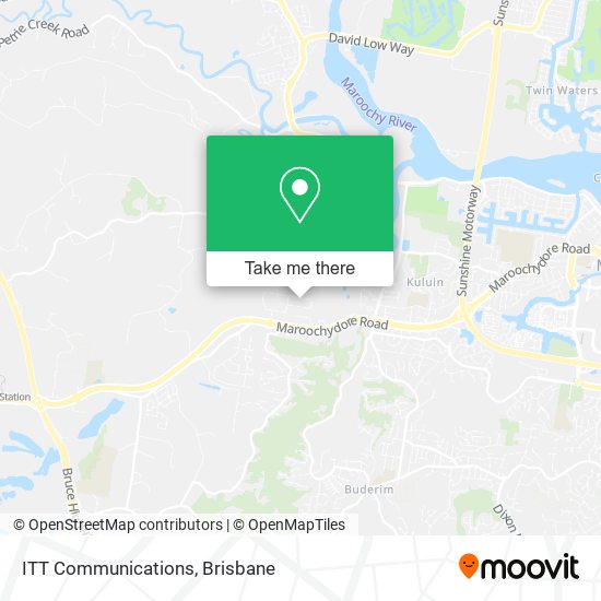 ITT Communications map