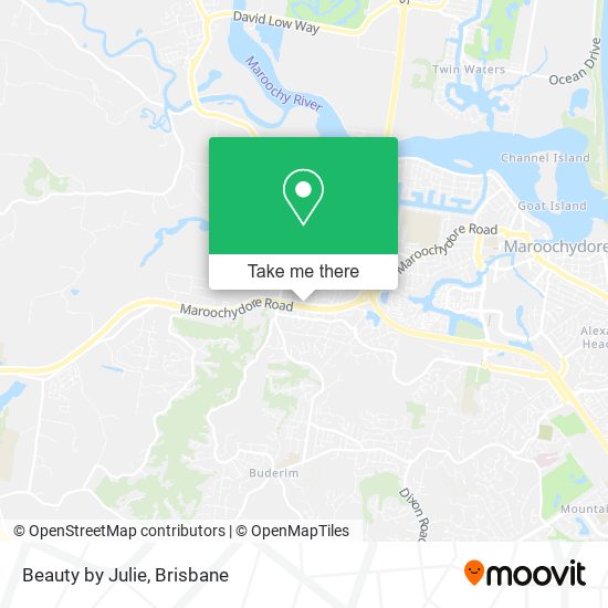 Beauty by Julie map