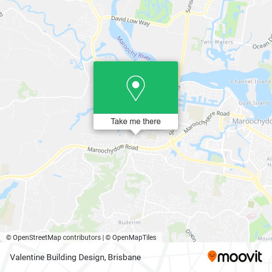 Valentine Building Design map