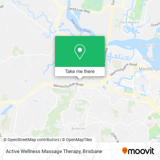 Active Wellness Massage Therapy map