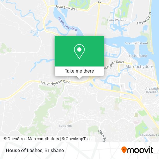 House of Lashes map