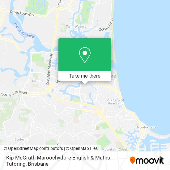 Kip McGrath Maroochydore English & Maths Tutoring map