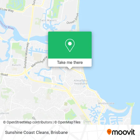 Sunshine Coast Cleans map