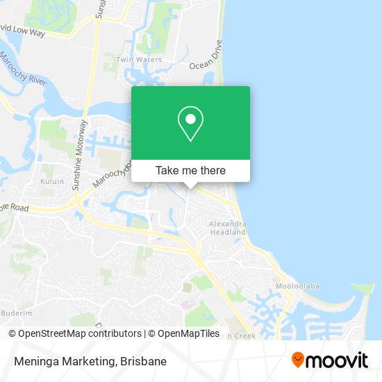 Meninga Marketing map