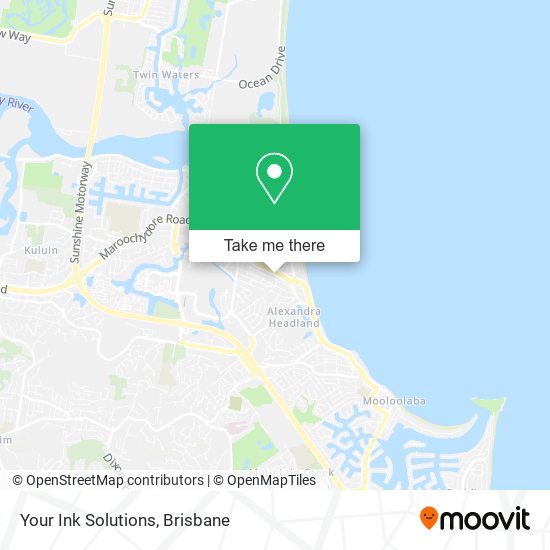 Your Ink Solutions map