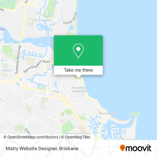 Matty Website Designer map