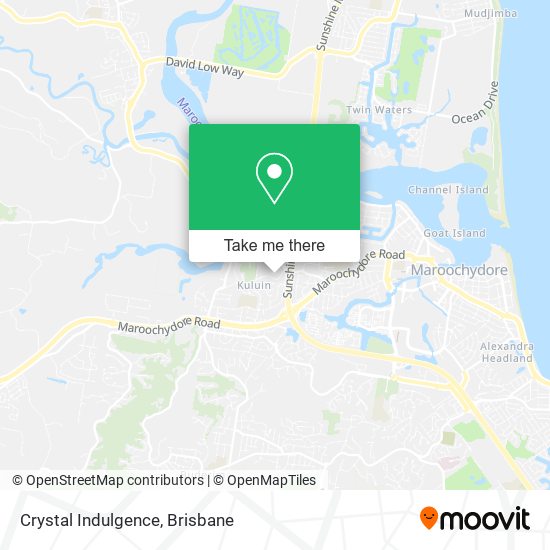 Crystal Indulgence map