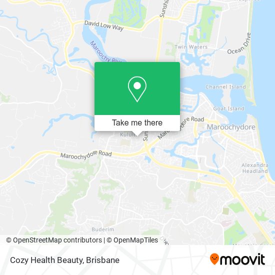 Cozy Health Beauty map