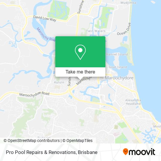 Pro Pool Repairs & Renovations map