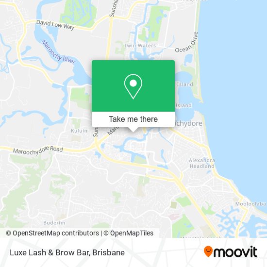 Luxe Lash & Brow Bar map
