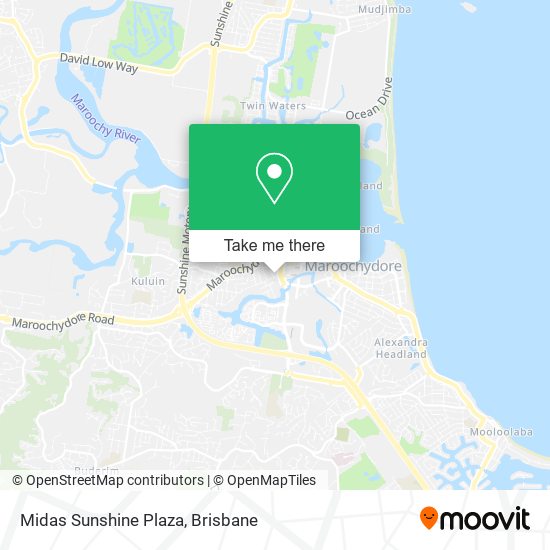 Midas Sunshine Plaza map