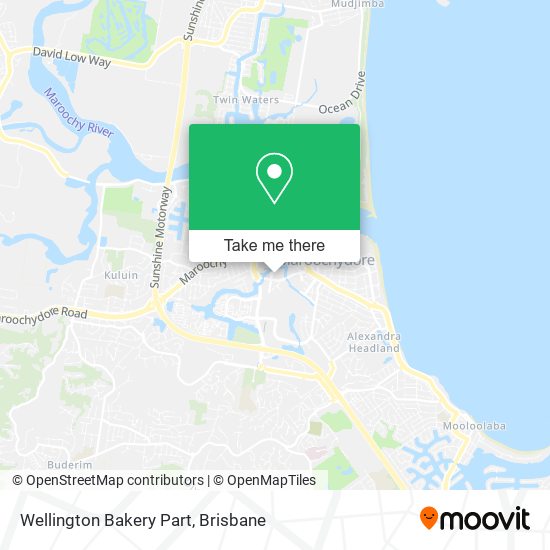 Wellington Bakery Part map