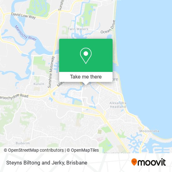 Steyns Biltong and Jerky map